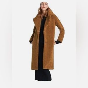 Zara Teddy Brown Coat